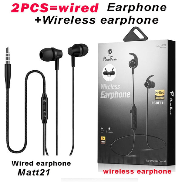 Bluetooth Earphone Sport Wireless