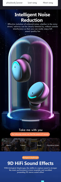 Bluetooth headset wireless earphone