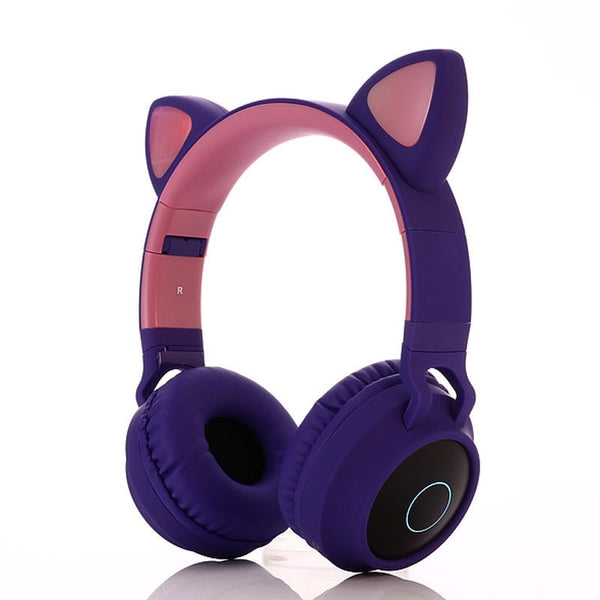 Cute Cat Bluetooth Headset Wireless