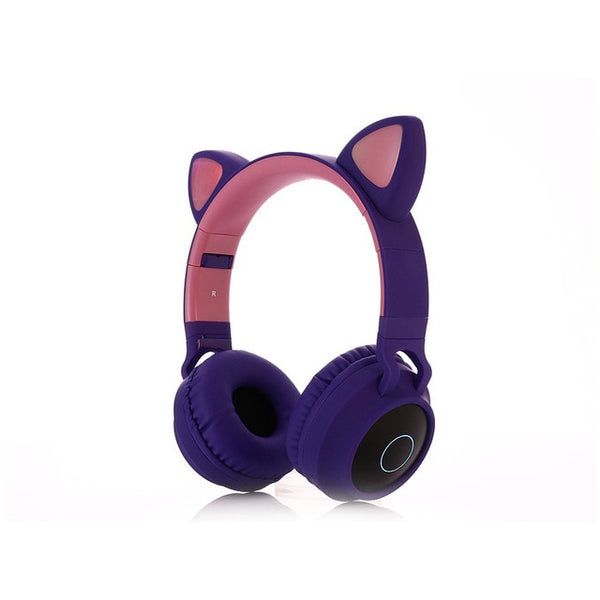 Cute Cat Bluetooth Headset Wireless