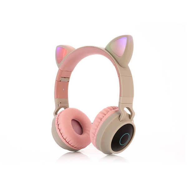 Cute Cat Bluetooth Headset Wireless
